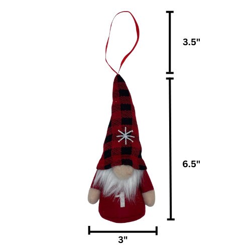 12 Days of Christmas Gnome Ornament Set