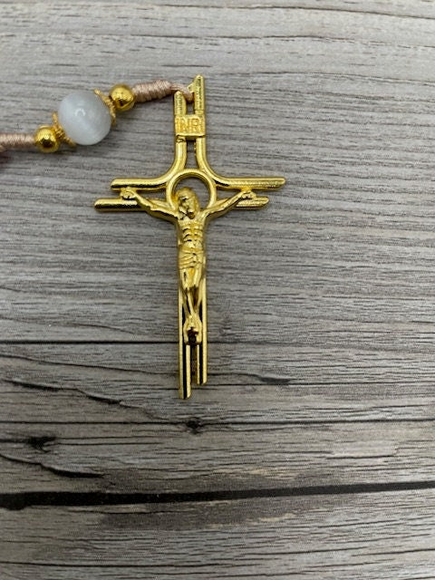 Divine Mercy Tourmaline Rosary