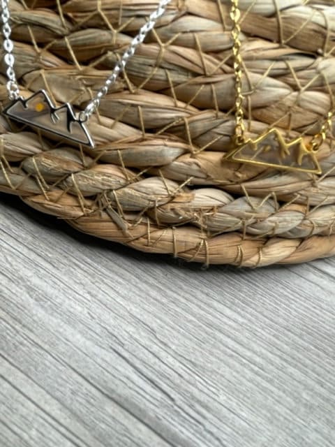 Mustard Seed Mountain Necklace